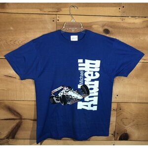 Vintage Penmans Michael Andretti Indy Racing T-Shirt Mens Size XL Single Stitch